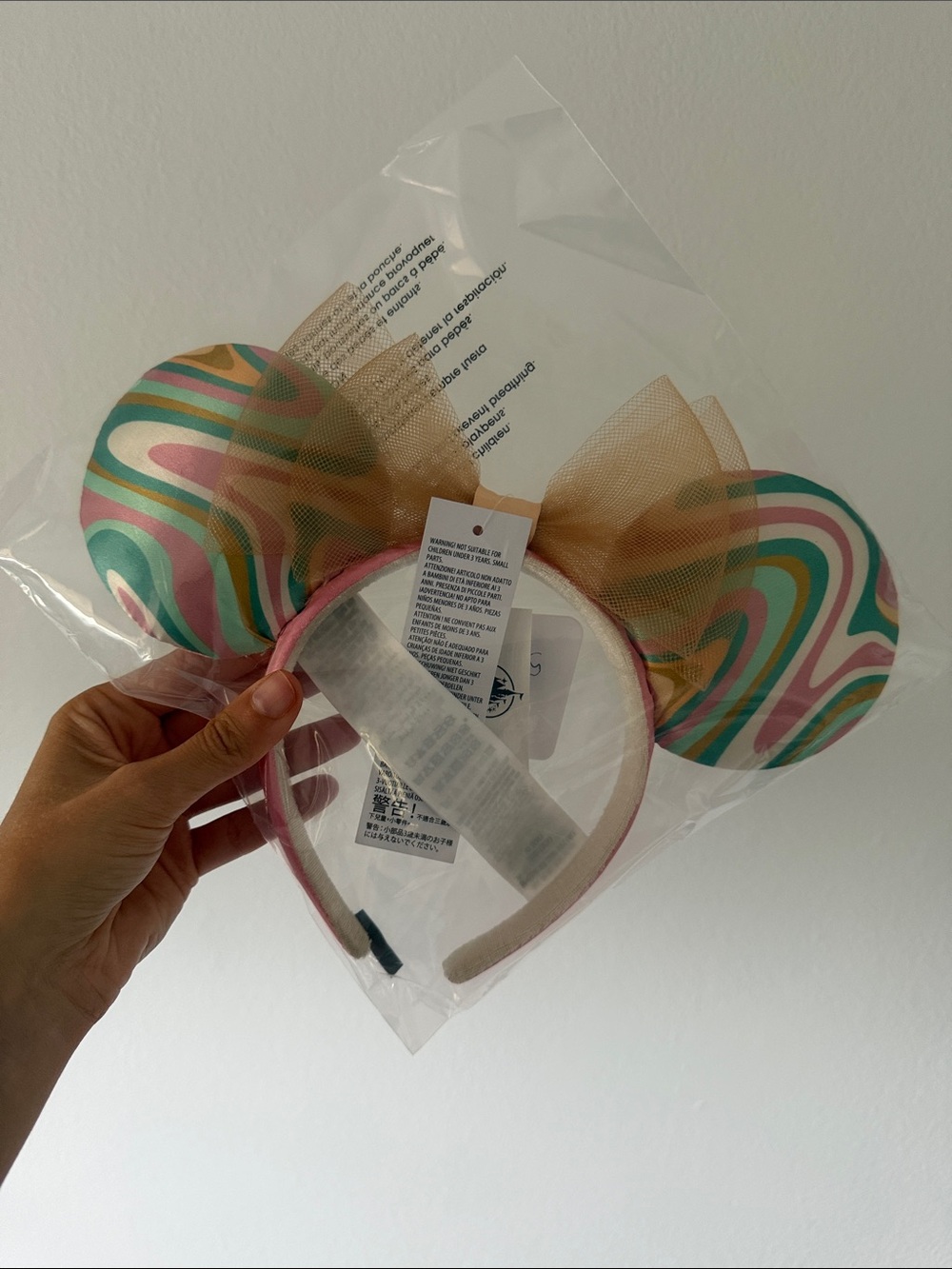Minnie Mouse Swirl Ears